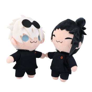 22 εκ. Gojo And Geto Λούτρινα Παιχνίδια Hot Anime Figure Plushies Παιχνίδια Γεμιστά Ζώα Μαξιλάρι κούκλας Διακόσμηση σπιτιού Δώρο γενεθλίων για παιδιά Παιχνίδι για αγόρια