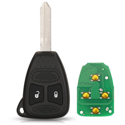 Jingyuqin 315/433mhz KOBDT04A Cheie de la distanță pentru mașină, buton 3/4 pentru Dodge Chrysler Jeep Dakota Durango Charger 300 Aspen Grand Cherokee