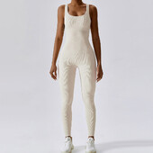 Γυναικεία Ολόσωμη Ολόσωμη Ολόσωμη Ολόσωμη φόρμα για όλες τις εποχές Αθλητικά ρούχα Μόδα Streetwear Ολόσωμες φόρμες One Piece Fitness Αθλητικές φόρμες