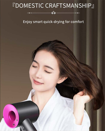 Πιστολάκι μαλλιών Negative Ion Constant Temperature Portable Anion Hair Dryer Quick Dry Επαγγελματική περιποίηση μαλλιών για ταξίδι στο σπίτι