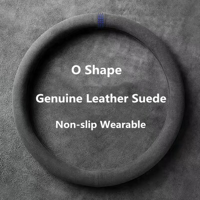 Navlake za volane od goveđe kože i antilopa, univerzalne navlake za volane od 37-38 cm, prozračne navlake za upravljač Dodaci za automobile