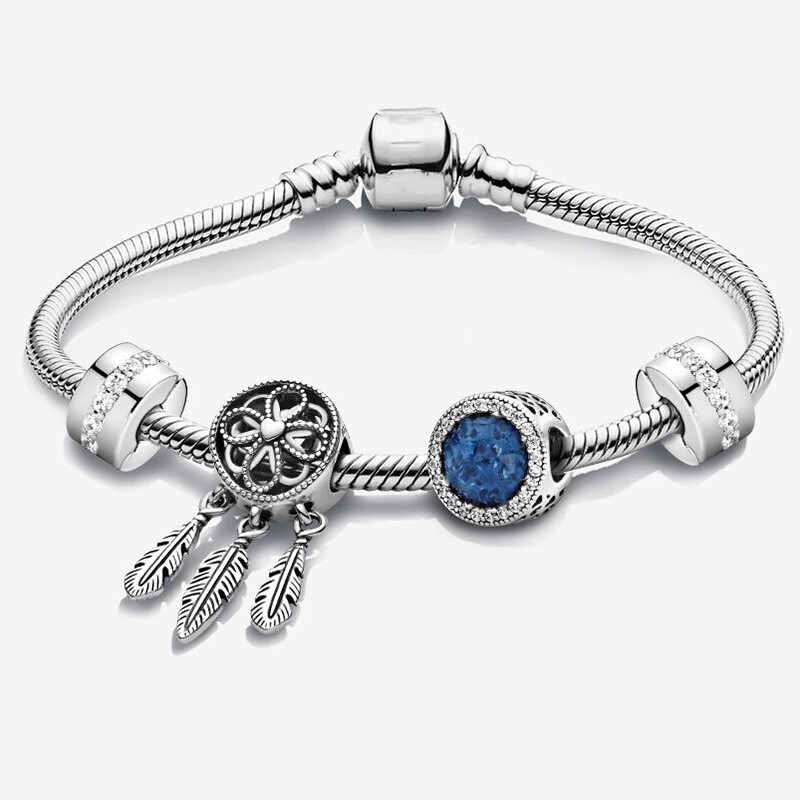 Moteriška kutų svajonių gaudyklės apyrankė su putojančiomis žvaigždėmis stikliniais karoliukais su kalnų krištolo gražia moteriška apyrankė