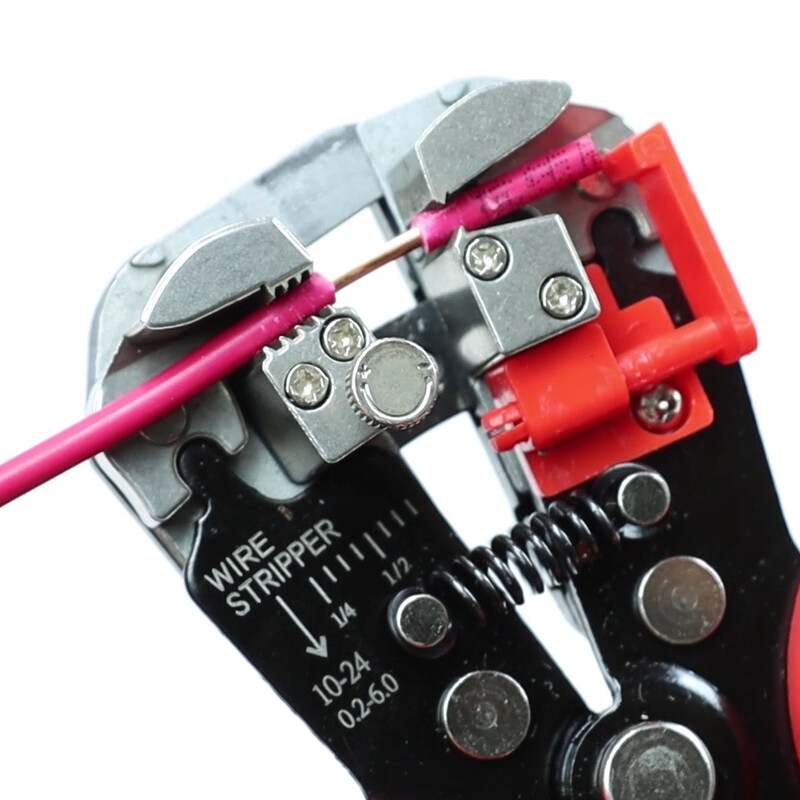 Instrumente de dezimbrare a sârmei Clește cu instrumente multifuncționale YEFYM YE-1 Dispozitiv de tăiat automat 3 în 1 pentru sertizarea cablului de sârmă Instrumente de reparație pentru electrician