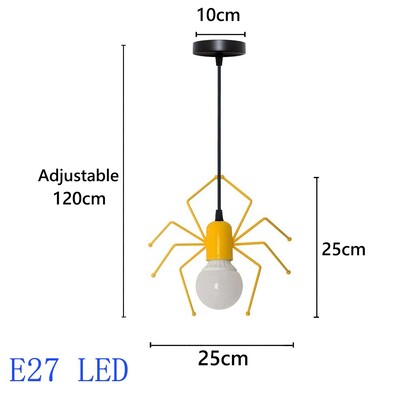 Κρεμαστά φωτιστικά Nordic Little Iron Man Κρεμαστό φωτιστικό Ρετρό Φωτισμός σοφίτας για Παιδικό Δωμάτιο Κουζίνα Εστιατόριο Καφέ Μπαρ Αρχική