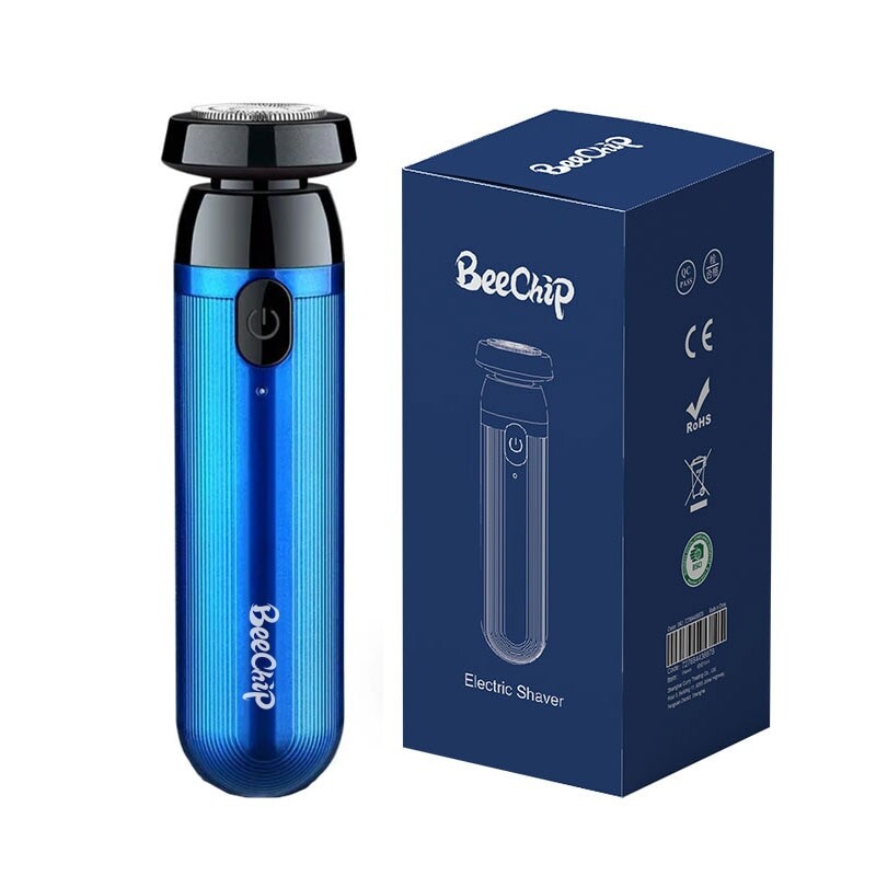 Aparat de ras electric portabil cu încărcare rapidă de mare viteză de bass pentru bărbați și femei Mini aparat de ras reîncărcabil ușor de demontat într-un singur pas