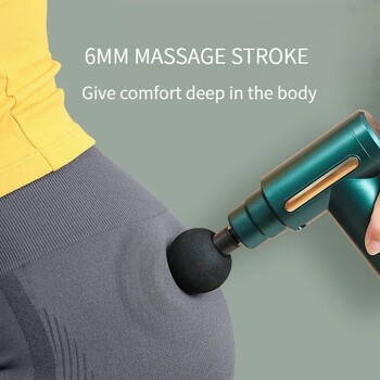 Πιστόλι Fascia Muscle Relaxation Massager Ηλεκτρικό πιστόλι μασάζ κραδασμών Επαγγελματικό πιστόλι μεμβράνης λαιμού