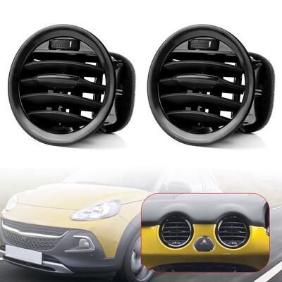 Auto salongi ventilatsioonivõre 13417363 Opel Corsa D Adam armatuurlaua konditsioneeri väljalaskeava jaoks Vauxhall 2201099 must/kroom