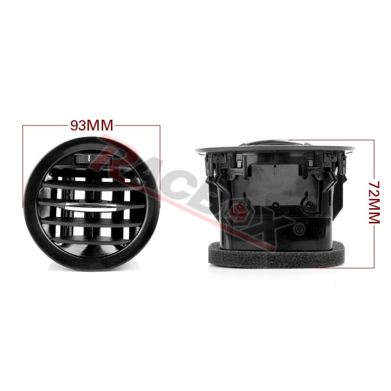 Auto salongi ventilatsioonivõre 13417363 Opel Corsa D Adam armatuurlaua konditsioneeri väljalaskeava jaoks Vauxhall 2201099 must/kroom