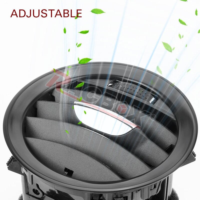 Auto salongi ventilatsioonivõre 13417363 Opel Corsa D Adam armatuurlaua konditsioneeri väljalaskeava jaoks Vauxhall 2201099 must/kroom