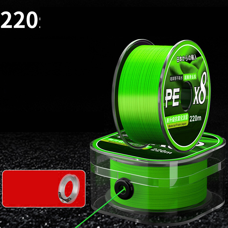 Japonija importavo stiprią arklio meškerės valą pagrindinės linijos PE linijos povalis specialus itin sklandus ilgo nuotolio liejimo valas, stiprios traukos kiniškas raudonas