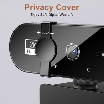 Κάμερα Web 4K Mini Camera 1080P 2K Full HD Webcam με μικρόφωνο 30fps USB Web Cam για αυτόματη εστίαση Φορητός υπολογιστής κάμερα λήψης βίντεο