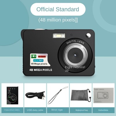 2,7 colio LCD ekranas studentų fotoaparatas 8x priartinantis žaislinis fotoaparatas Usb2.0 sąsaja Sportas pramogos Maksimali saugykla 32G