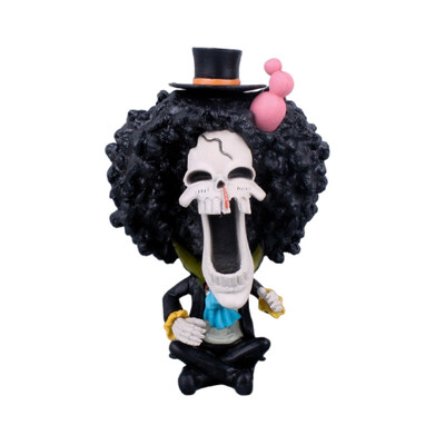 8-10 cm Anime Figure One Piece Monkey D Luffy Roronoa Zoro Kawaii Toys Q-Version Figural Nendoroid Διακόσμηση αυτοκινήτου PVC Μοντέλο Δώρο