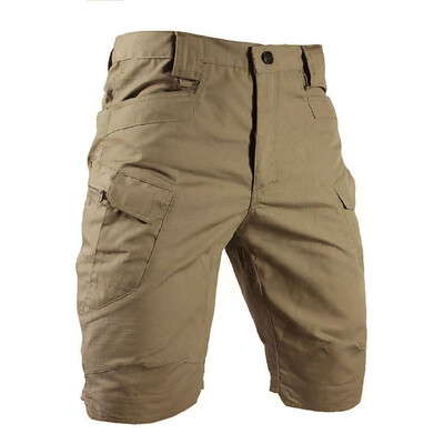 Ανδρικά Urban Military Tactical Shorts Outdoor αδιάβροχα σορτς Cargo Quick Dry Παντελόνια πεζοπορίας με πολλαπλές τσέπες