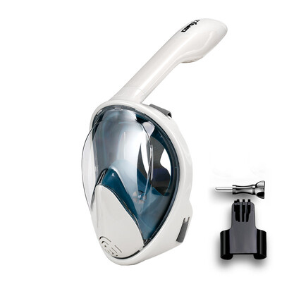 COPOZZ Professionaalne snorgeldamismask veealune sukeldumismask kogu näo snorgeldamismask Uduvastased kaitseprillid täiskasvanute ujumisvarustusele