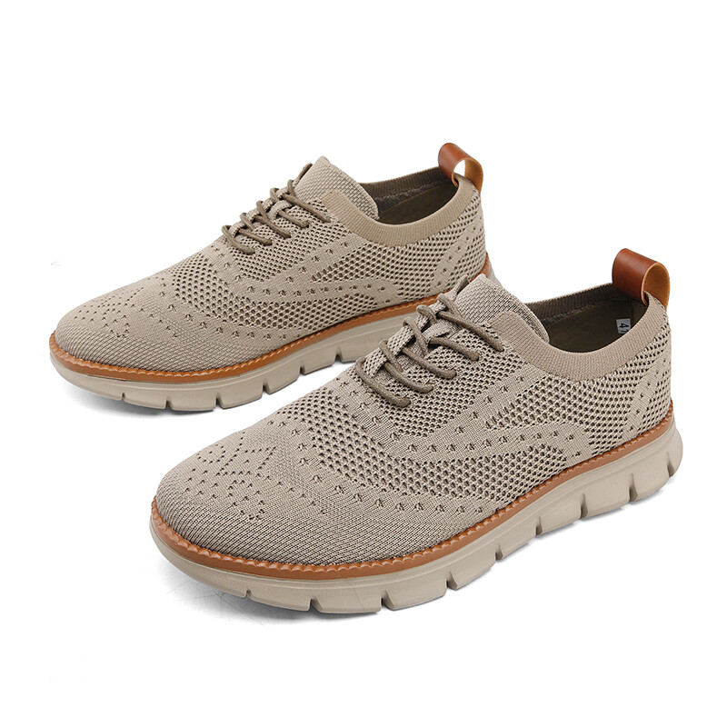 Meeste vabaajajalatsid Hingavad kootud Brogue kingad Mugav pidulik kleit Tossud Nööritavad Jalutuskäigud