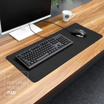 XXL Mouse Pad Μαύρο Mousepad Gamer Lager Υπολογιστής Επιτραπέζιο Ματ 900X400 Πληκτρολόγιο Anime Χαλί γραφείου Playmat Kawaii Extended Rug