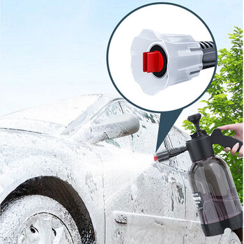 SEAMETAL 2L Hand Pump Foam Sprayer Pneumatic Washer Foam Snow Αφρός υψηλής πίεσης μπουκάλι σπρέι πλυντηρίου αυτοκινήτου για καθαρισμό σπιτιού αυτοκινήτου