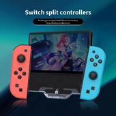 „Joy Pad Joycons“ valdiklis, skirtas „Nintendo Switch“ vairasvirtės žaidimų pultui, belaidžiam žaidimų konsolės „Joypad Turbo Wake Up“ funkcijai
