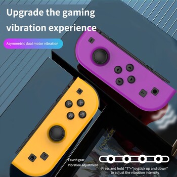 Joy Pad Joycons Controller για Nintendo Switch Joystick Gamepad Ασύρματη κονσόλα παιχνιδιών Joypad Turbo Wake Up Λειτουργία