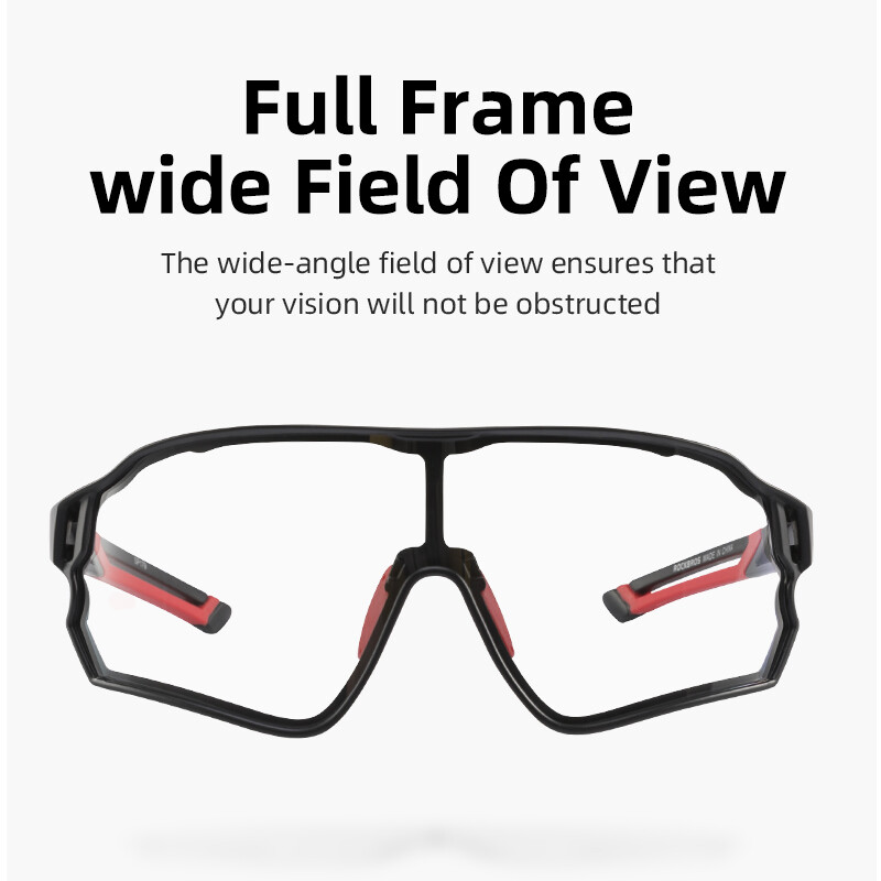 ROCKBROS Ochelari de ciclism Fotocromatici MTB Ochelari de bicicletă de drum Ochelari de soare cu protecție UV400 Ochelari de exterior Ochelari de sport Echipament