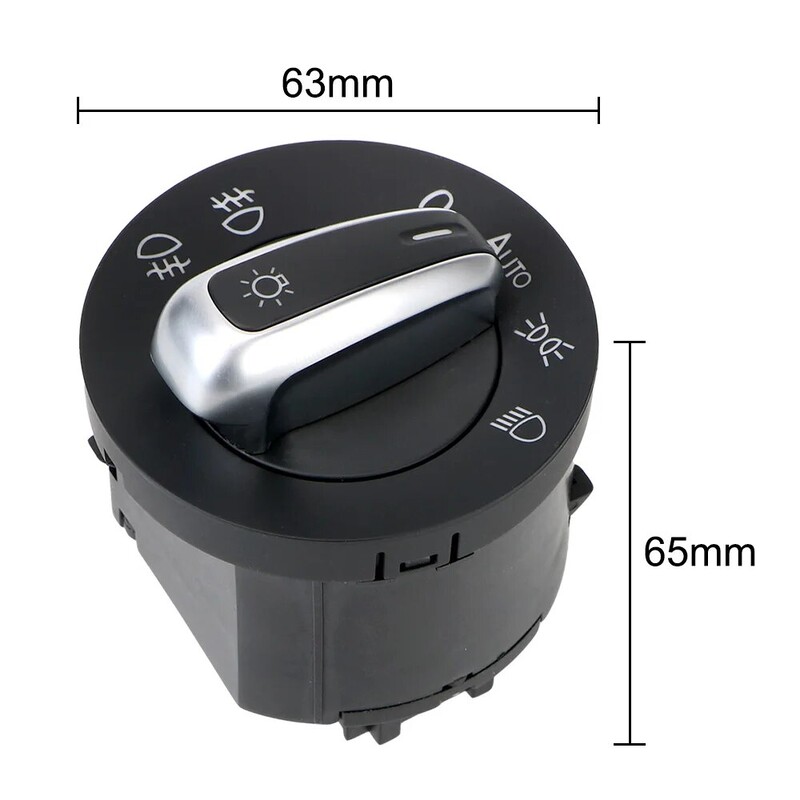 For Golf Jetta MK5 MK6 GTI Passat B6 B7 CC Touran Tiguan esitulede lülitustulede lülitid udutulede nupp