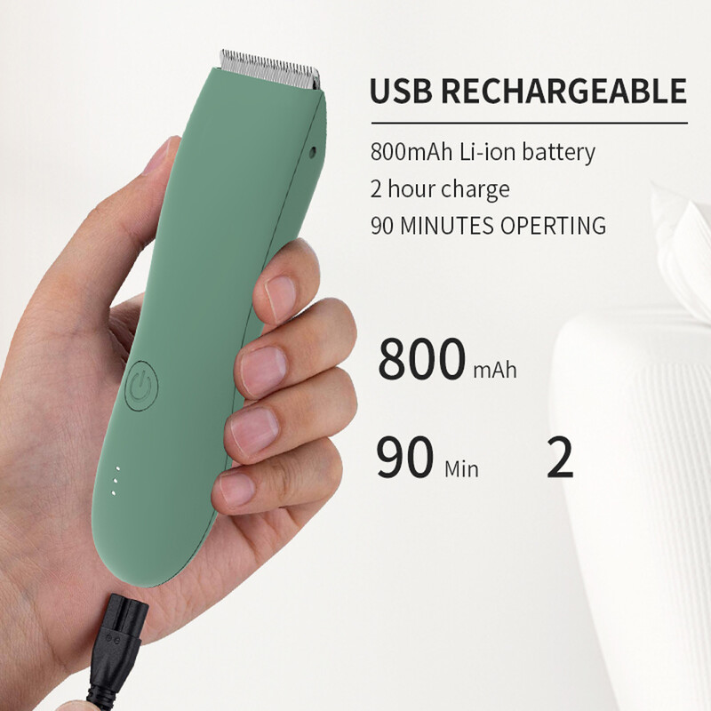 Kehakarvade trimmer meeste pardel, kubeme ja kubeme jaoks. Vahetatav keraamilise teraga trimmer elektriline pardel veekindel klipp