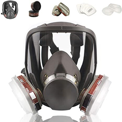 27 u 1 maska za cijelo lice, za višekratnu upotrebu, široko vidno polje, naširoko se koristi u farbanju i zavarivanju, obradi drva 6800 respirator