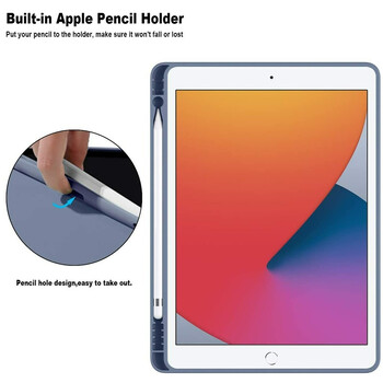 Για iPad air 5 Case 2022 10.9 Pro 11 inch 2024 with Pencil Holder Cover 2018 9.7 Air 2/3 10.5 2021 10.2 6/7/8/9/10th Generation