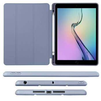 За калъф iPad air 5 2022 10.9 Pro 11 инча 2024 с капак на държача за молив 2018 9.7 Air 2/3 10.5 2021 10.2 6/7/8/9/10-то поколение