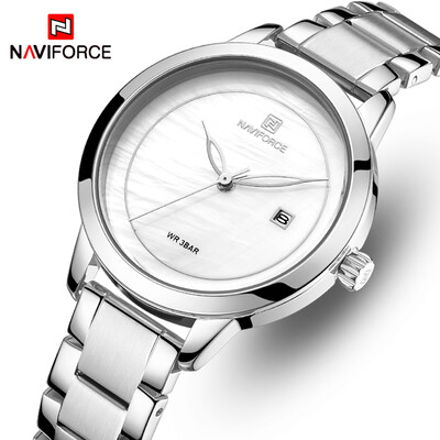 NAVIFORCE vrhunski luksuzni ženski satovi vodootporni modni ženski sat ženski kvarcni ručni sat Relogio Feminino Montre Femme