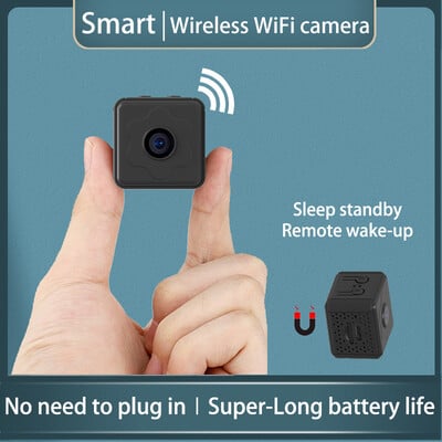 Mini kamera Bežični WiFi daljinski monitor Kamera Mala kućna IP kamera Nema potrebe za priključivanjem Super-dug vijek trajanja baterije