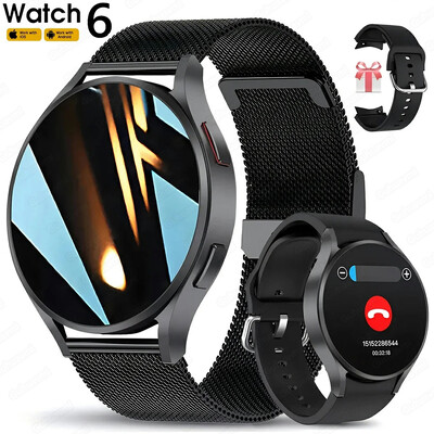 2024New  GPS Track Smart Watch Bărbați Amoled Afișează întotdeauna Ceas cu temperatură corporală BT Call Smartwatch pentru Android IOS