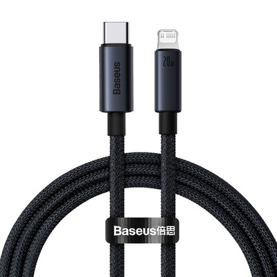 Baseus 20W PD USB C-kaabel iPhone 14 13 12 Pro Max kiirlaadimise USB C-kaabel iPhone 12 Mini Pro Max andmeside USB-tüüpi C-kaabli jaoks