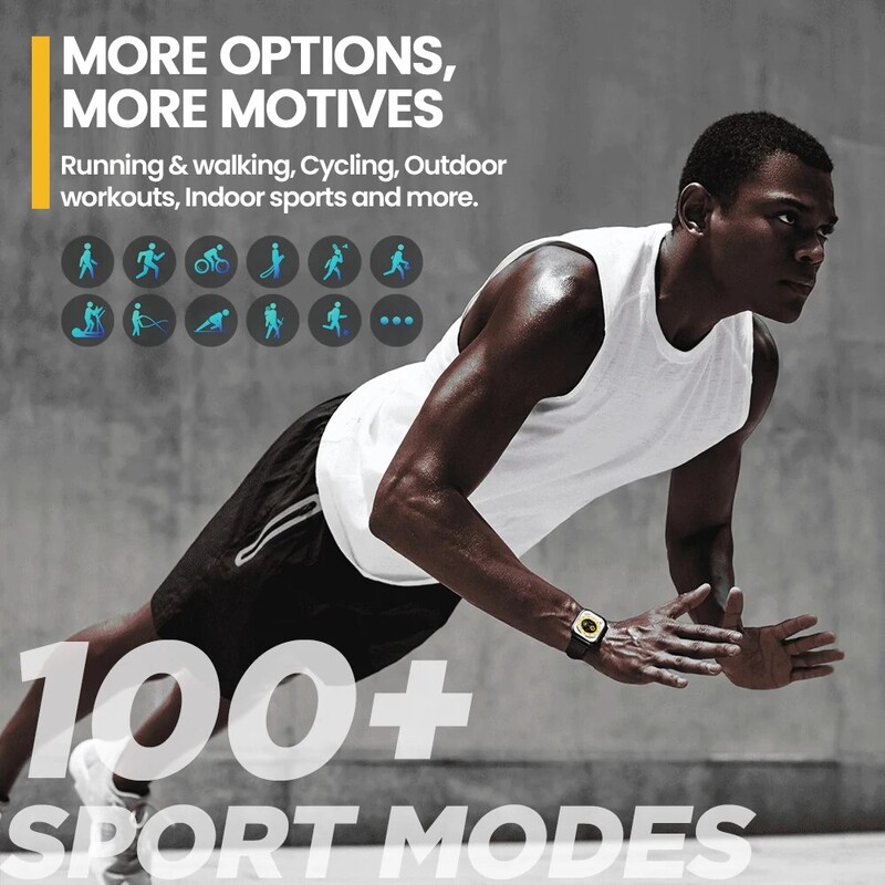 Έξυπνο ρολόι New Zeblaze GTS 3 Voice Calling Εξαιρετικά μεγάλη οθόνη HD 2,03`` 24H Οθόνη υγείας 100+ αθλητικές λειτουργίες 200+ ρολόγια