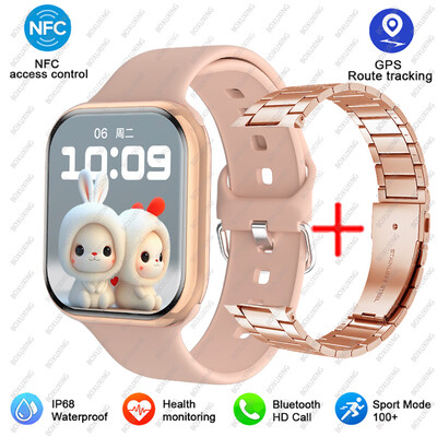 2024 Apple Watch 9 Smart Watch Women Ultra Series 9 NFC Smart Watch meeste BT Call jaoks Veekindel juhtmevaba laadija, 2,05-tolline ekraan