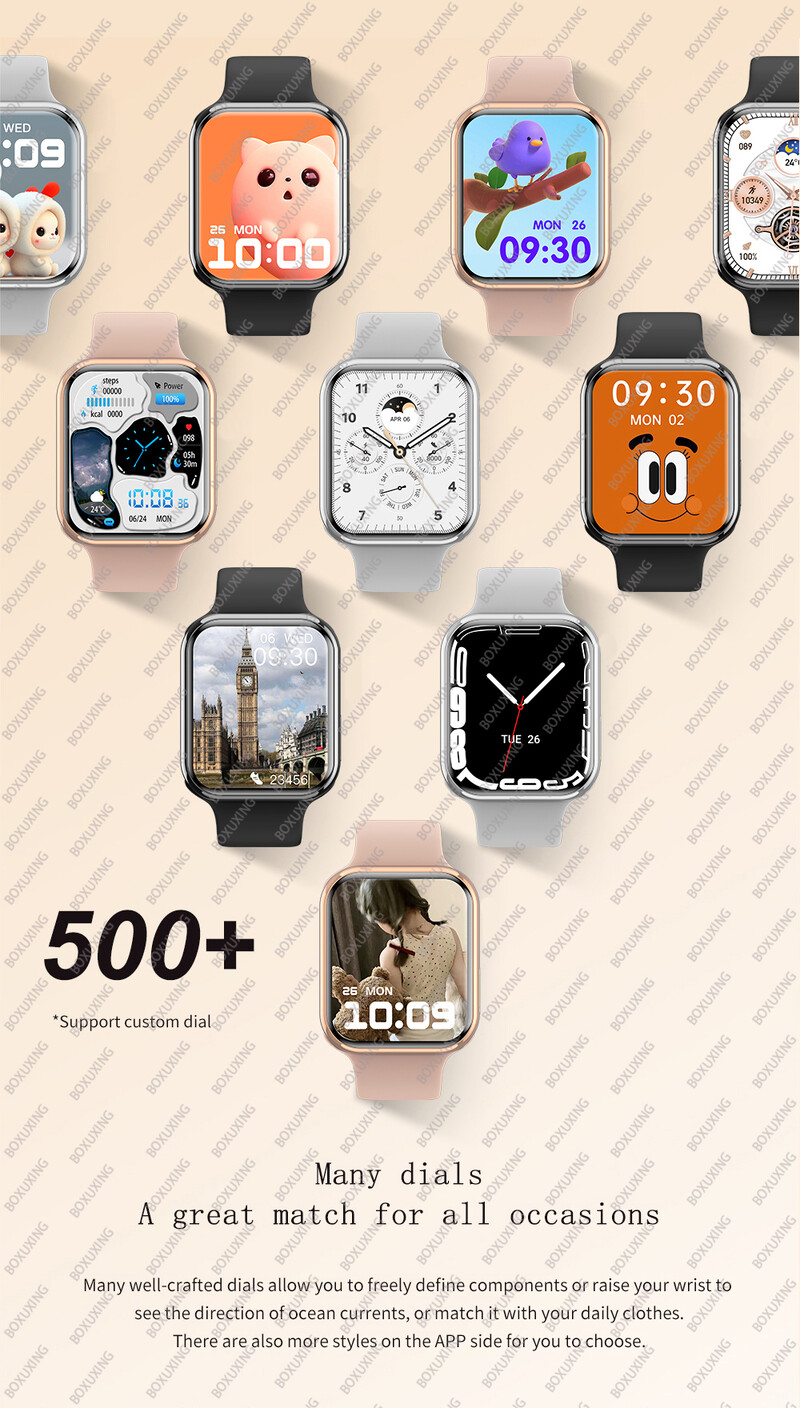 2024 Apple Watch 9 Smart Watch Women Ultra Series 9 NFC Smart Watch meeste BT Call jaoks Veekindel juhtmevaba laadija, 2,05-tolline ekraan