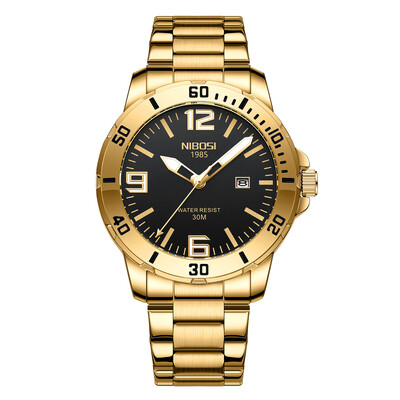 NIBOSI 2024 sat muški luksuzni brend poslovni svjetleći vodootporni muški sat kalendar muški kvarcni ručni sat Relogio Masculino