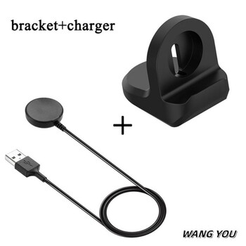 1M кабел за зарядно за Samsung Galaxy Watch 5 Pro 45mm Watch 4 Classic Active 1 2 40mm 41mm Watch 3 USB Fast Charging Dock Bracket