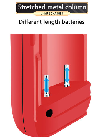 LiitoKala Lii-MP2 21700 18650 Power Bank QC3.0 Fast Charging Type-C INPUT USB Charger 20700 Mobile Power Φορτιστής μπαταρίας LCD