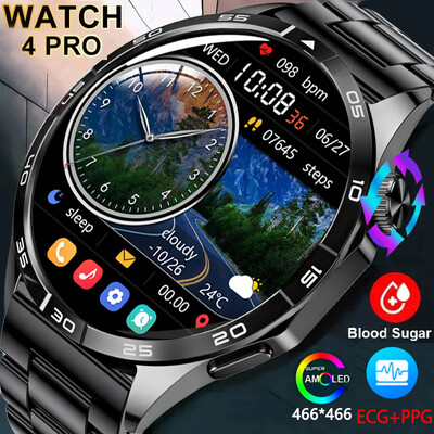 За Huawei GT4 Pro GPS ECG+PPG Smart Watch Men HD Screen Bluetooth Call IP68 Waterproof Watches Blood Sugar Smartwatch Woman