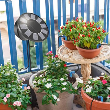 Solar Automatic Irrigation System Kit Σύστημα άρδευσης DIY για Σύστημα κηπουρικής εξωτερικού χώρου κήπου 9 Λειτουργίες χρονισμού