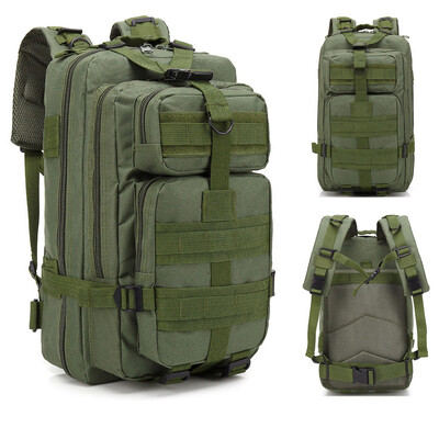 Rucsac tactic clasic Geantă de camuflaj sport de călătorie Alpinism în aer liber Rucsac de vânătoare Pescuit Drumeții Nylon Pachet 3P
