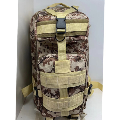 Rucsac tactic clasic Geantă de camuflaj sport de călătorie Alpinism în aer liber Rucsac de vânătoare Pescuit Drumeții Nylon Pachet 3P