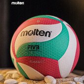 Molten FLISTATEC Volleyball Size 5 Volleyball PU Ball για μαθητές Προπόνηση ανταγωνισμού ενηλίκων και εφήβων σε εξωτερικό χώρο