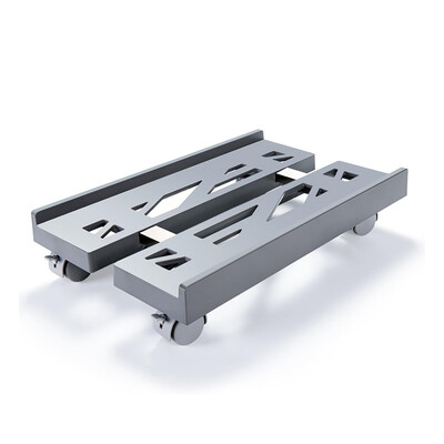 Podesivo mobilno CPU postolje, ventilirano računalo Tower stalak PC Tower stalak s 4 kotačića Odgovara većini računala, držač ispod stola