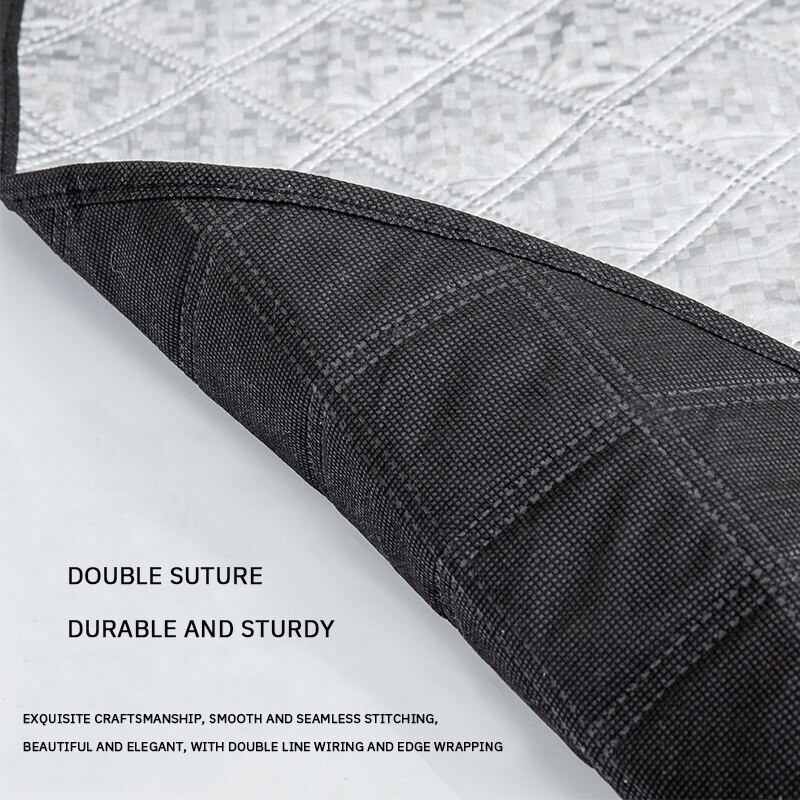 Magnetinis automobilio sniego skydas, apsaugantis nuo šalčio, apsaugantis nuo šalčio priekinis priekinis stiklas nuo saulės sustorėjęs sniego skydas, 1 vnt.