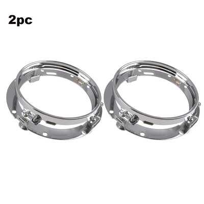 Inel rotund de montare pentru faruri LED de 7 inchi pentru mașină Jeep Wrangler JK Suzuki Samurai pentru motocicleta Harley Suport de 7 inchi
