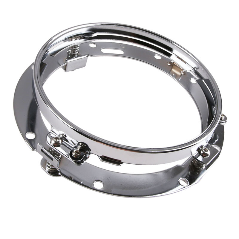 7-tolline ümmargune LED-esitulede kinnitusklambri rõngas auto Jeep Wrangler JK Suzuki Samurai jaoks Harley mootorratta 7-tollise kronsteini jaoks