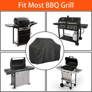 Κάλυμμα BBQ Grill Barbeque Αντισκόνη Αδιάβροχο Weber Heavy Duty Charbroil Κάλυμμα BBQ Προστατευτικό κάλυμμα μπάρμπεκιου εξωτερικού χώρου για βροχή